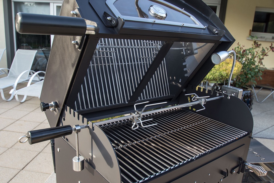 Tourne Broche inox L’ART DU JARDIN